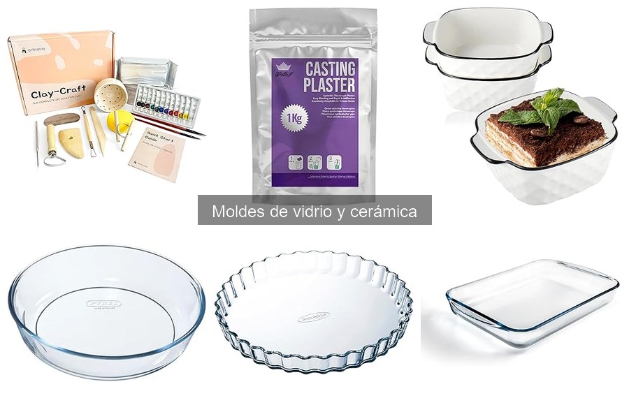 Ventajas de los moldes de vidrio vs cerámica en repostería