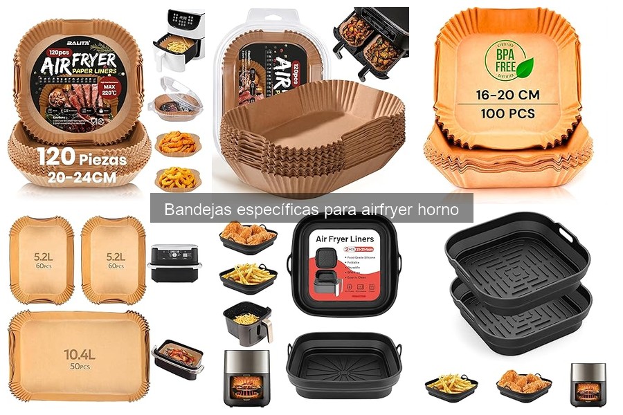 Ventajas de Usar Bandejas para Airfryer en Casa