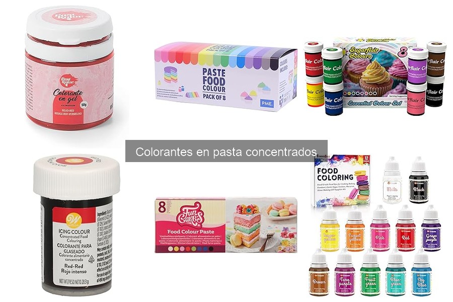 Ventajas de Usar Colorantes en Pasta Concentrados