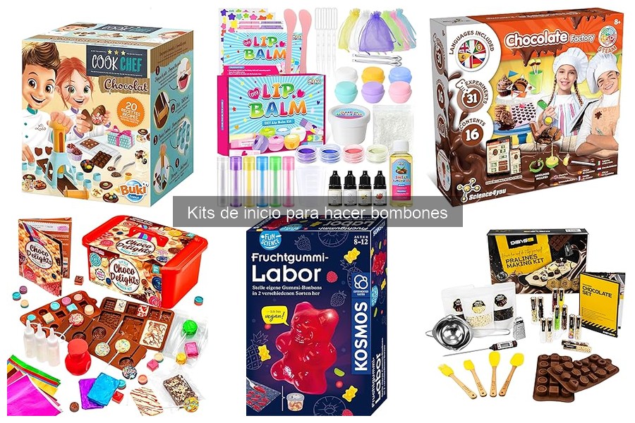 Ventajas de Usar Kits de Inicio para Hacer Bombones