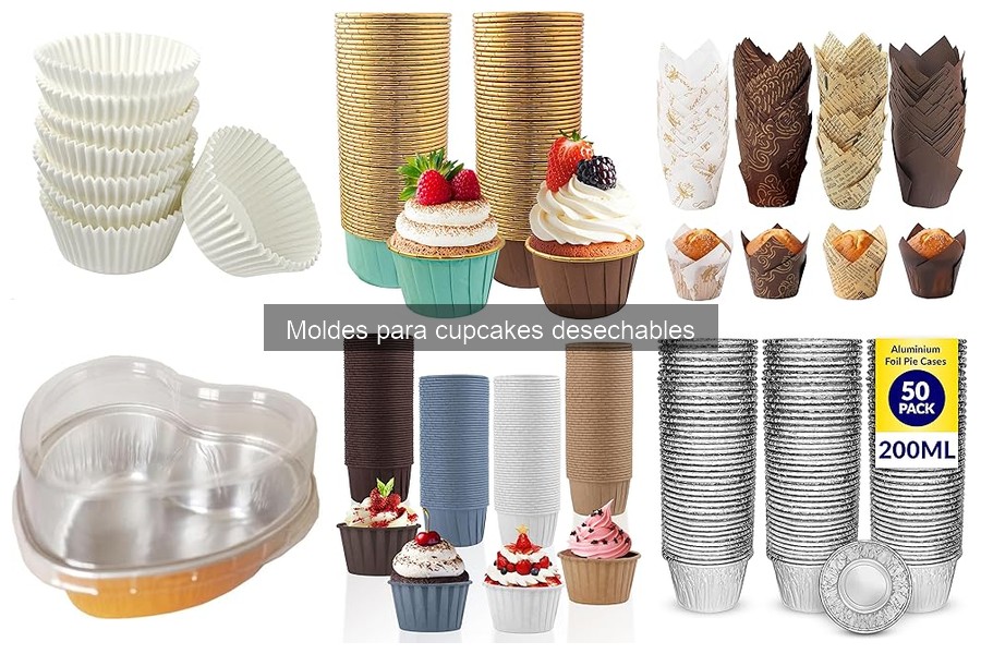 Ventajas de usar moldes desechables para cupcakes