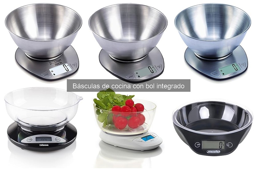 Ventajas de usar una báscula de cocina con bol integrado