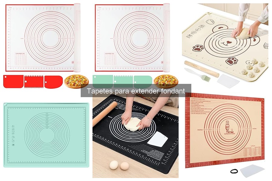 Ventajas del Tapete para Extender Fondant en Repostería