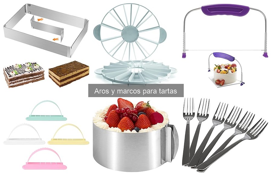 Ventajas y desventajas de aros y marcos para tartas