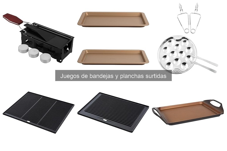 Ventajas y Desventajas de Juegos de Bandejas y Planchas Surtidas