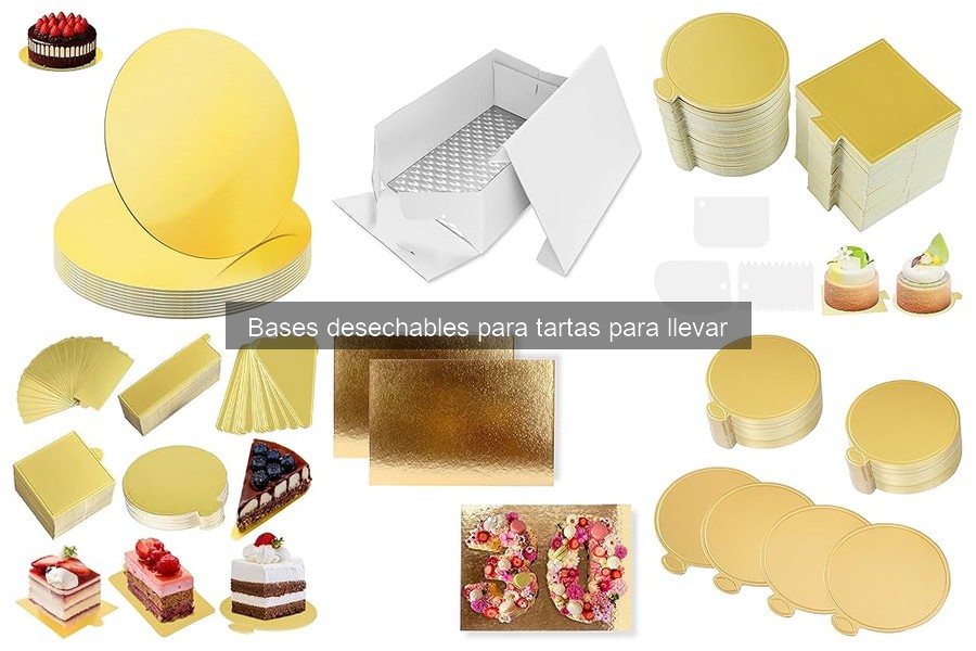 Ventajas y Desventajas de las Bases Desechables para Tartas