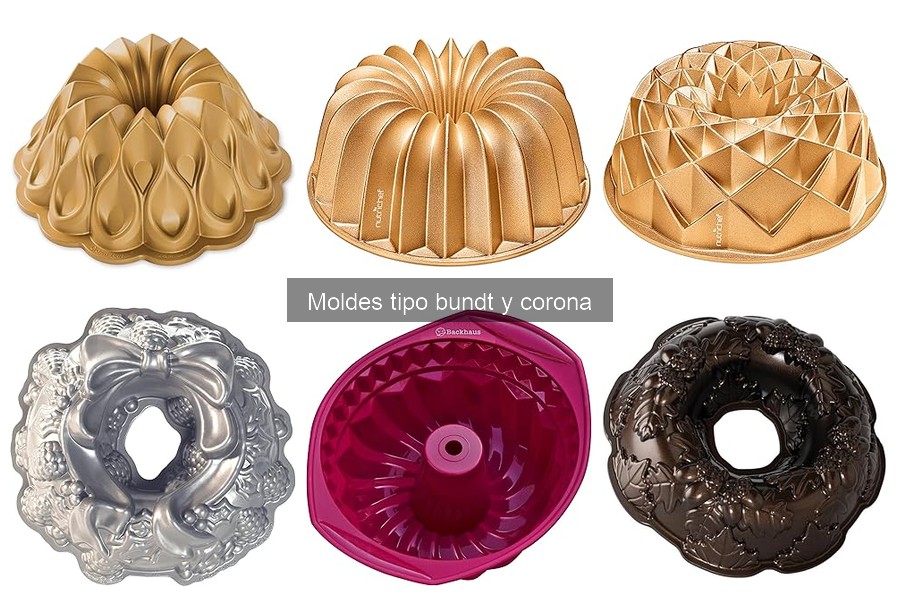 Ventajas y desventajas de los moldes tipo bundt en repostería