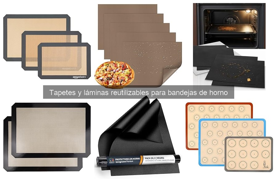 Ventajas y desventajas de los tapetes reutilizables para horno